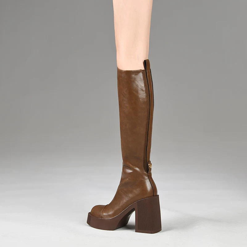 Brown (unlined) / EU 34