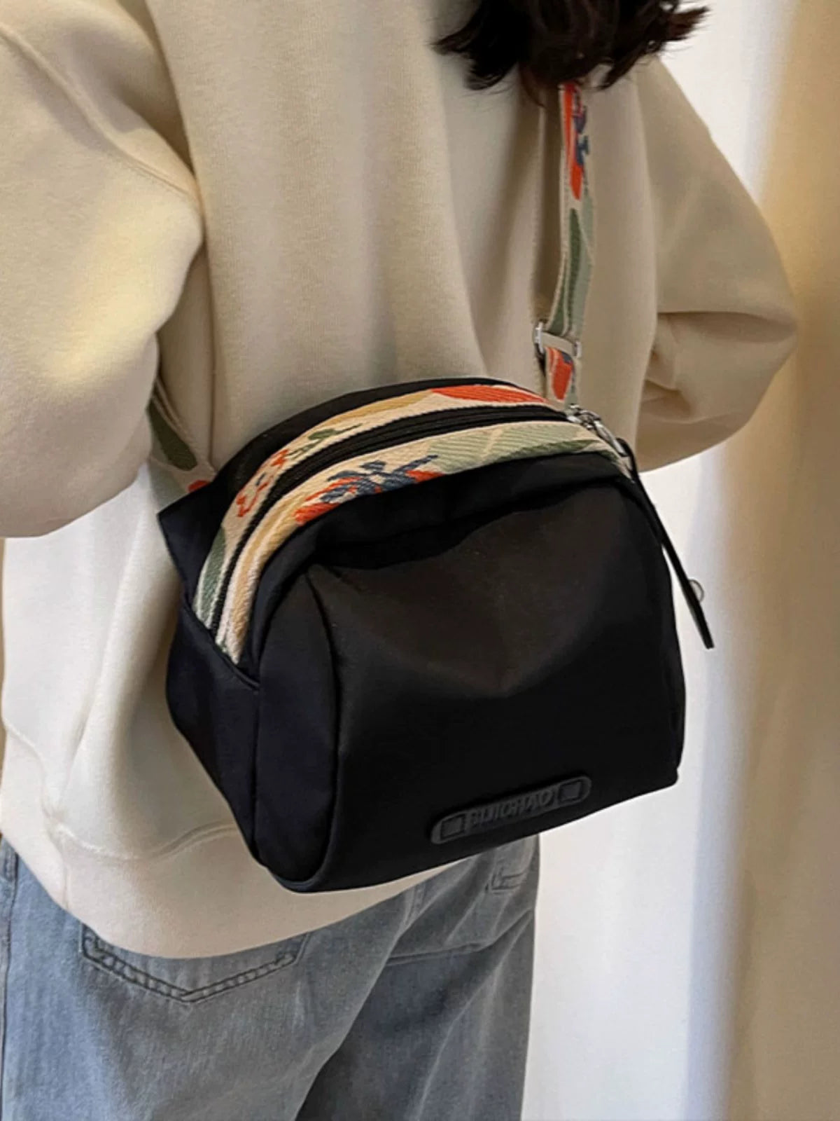Women's Large-capacity Nylon Commuter Office Designer Workwear Casual Crossbody Bag Shoulder Purse Handbag Work Travel Everyday Purse