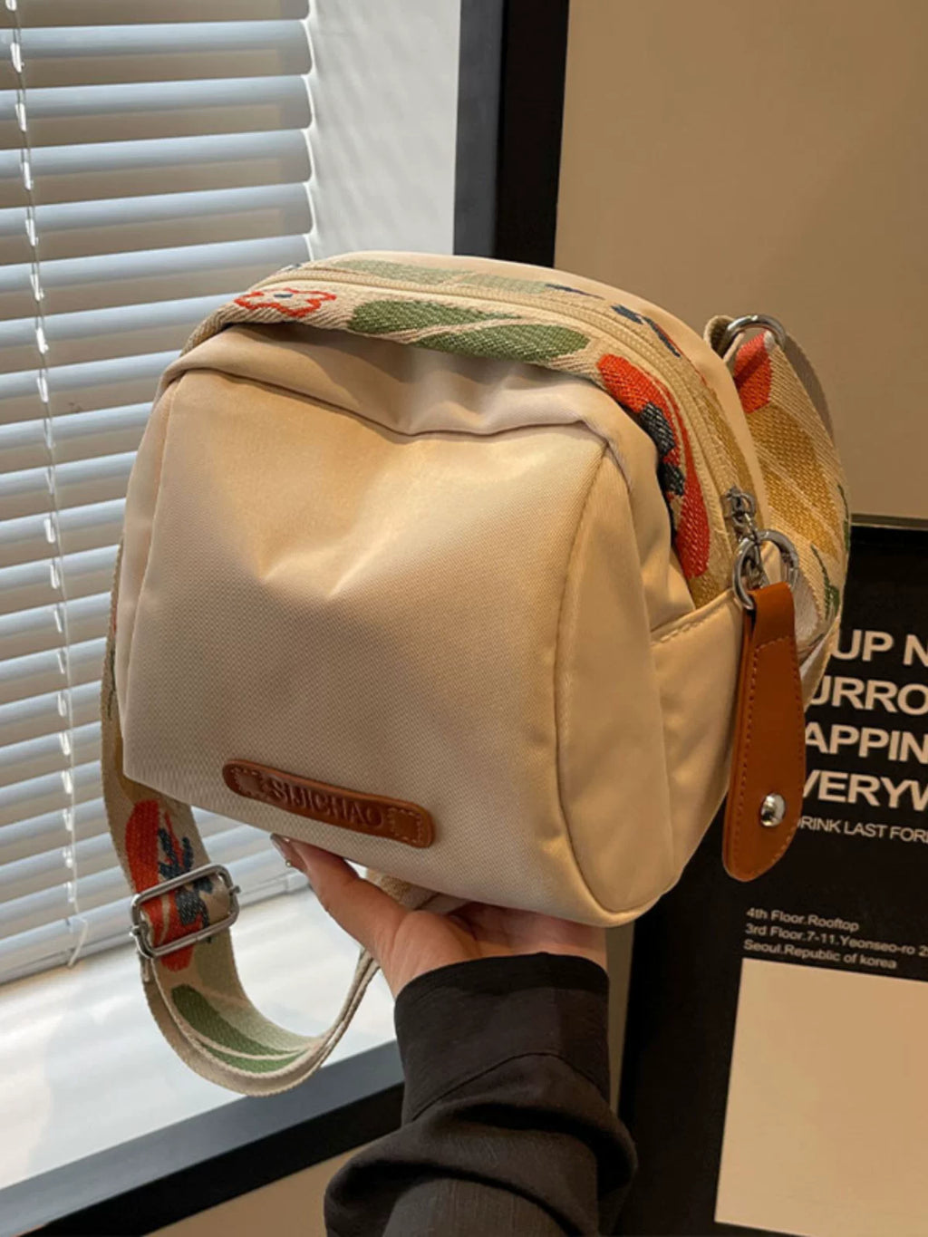 Women's Large-capacity Nylon Commuter Office Designer Workwear Casual Crossbody Bag Shoulder Purse Handbag Work Travel Everyday Purse