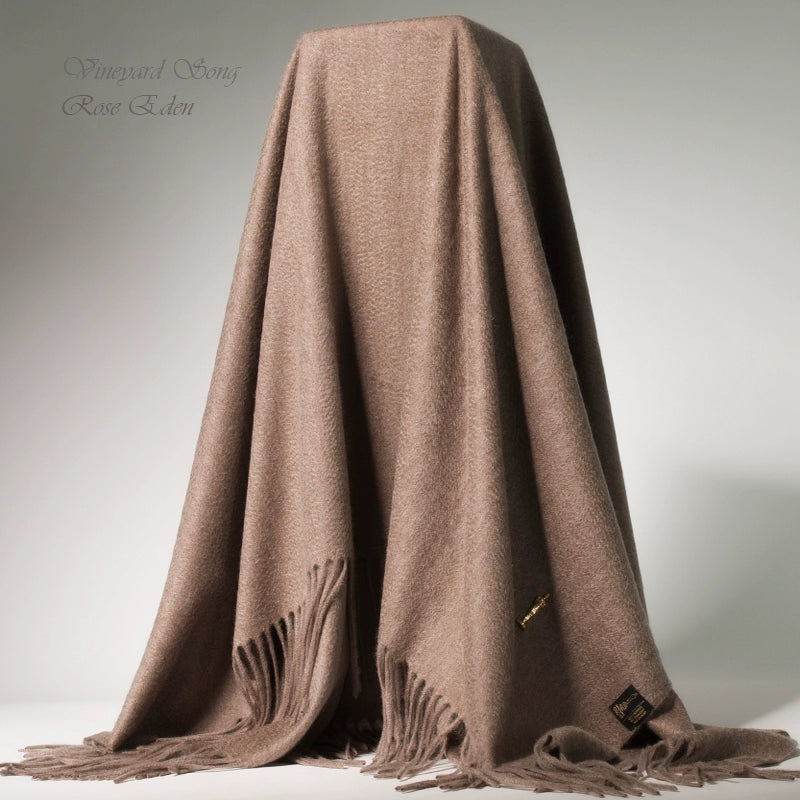 Women's Fall Winter Knit Shawl for Office and Travel Evening Gift Everyday Wear Seasonal Look Holiday Gift