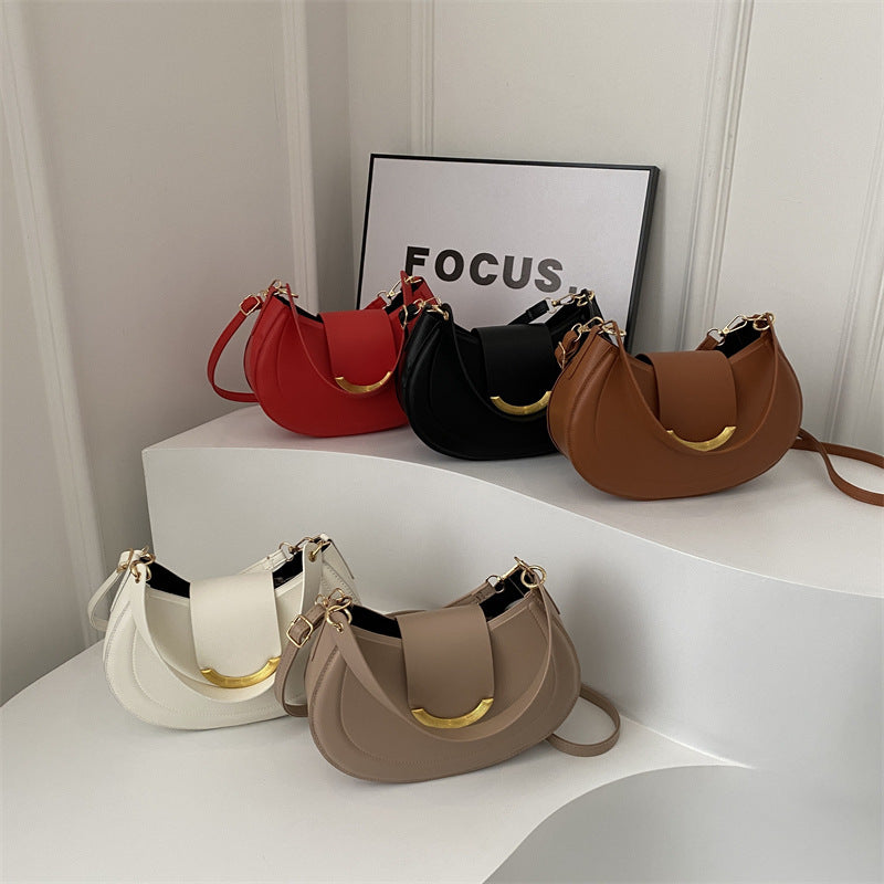 Women's Minimalist Casual Underarm Bag Crossbody for Travel and Sightseeing Everyday Streetwear Date Night Office