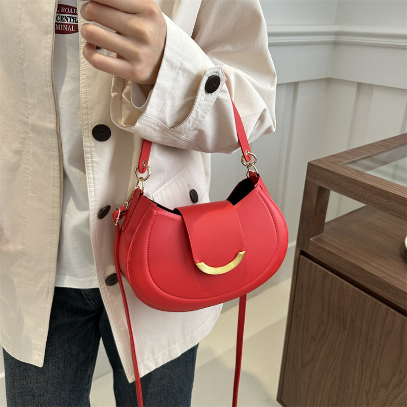 Women's Minimalist Casual Underarm Bag Crossbody for Travel and Sightseeing Everyday Streetwear Date Night Office