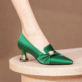 Wine-Glass Heel Green / EU 34