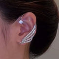 Feather ear wrapLeft Ear ear cuffs by Yoshan