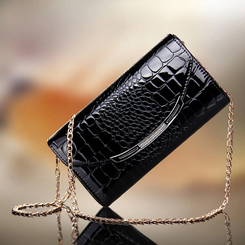 Women's Large-Capacity Patent Leather Bags Handbag for Work and Travel Office School Everyday Date Night