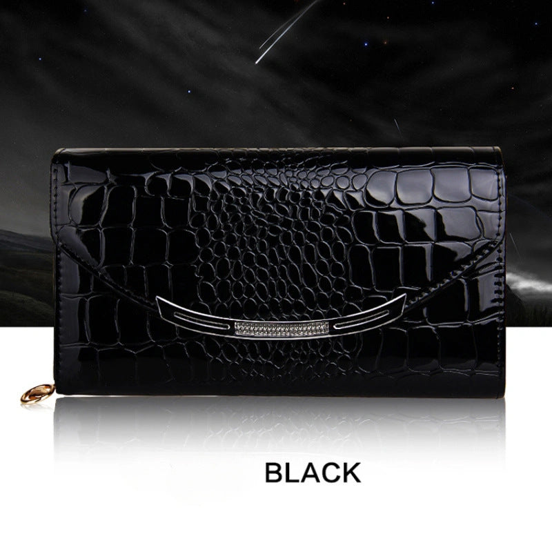 Women's Large-Capacity Patent Leather Bags Handbag for Work and Travel Office School Everyday Date Night