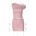 Women's Summer Slim-Fit Bodycon Two-Piece Set for Office Workwear Wedding Guest Business Casual Travel Weekend At Home