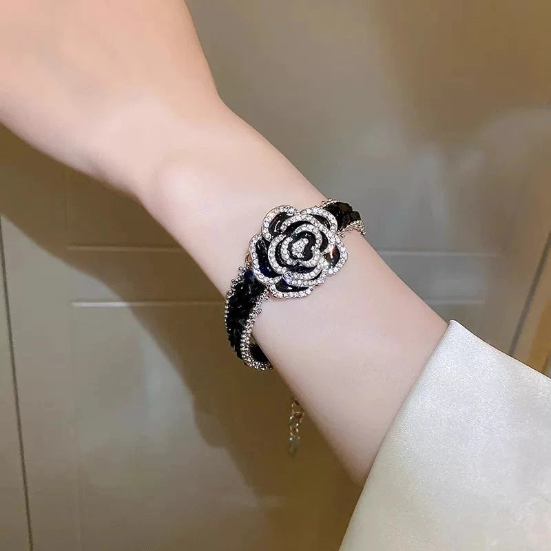 Floral cuff bracelet by Yoshan