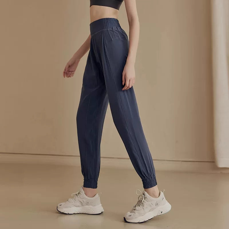 Women's Oversized Slim-fit Casual Yoga Leggings High-waisted Stretch Gym Travel Everyday Slimming Weekend
