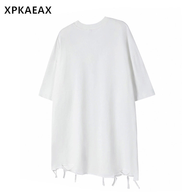Women's Cropped Dark T-Shirt Casual Tee for Date Night Streetwear Everyday Wear Summer Weekend