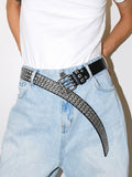 Women's Y2k Punk Studded No-hole Belt Waist Gift Party Everyday Wear Designer Versatile