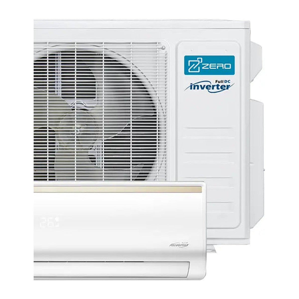 ZERO Z-Max Multi-Zone Heat Pump Split System Ductless Mini Split Air Conditioner