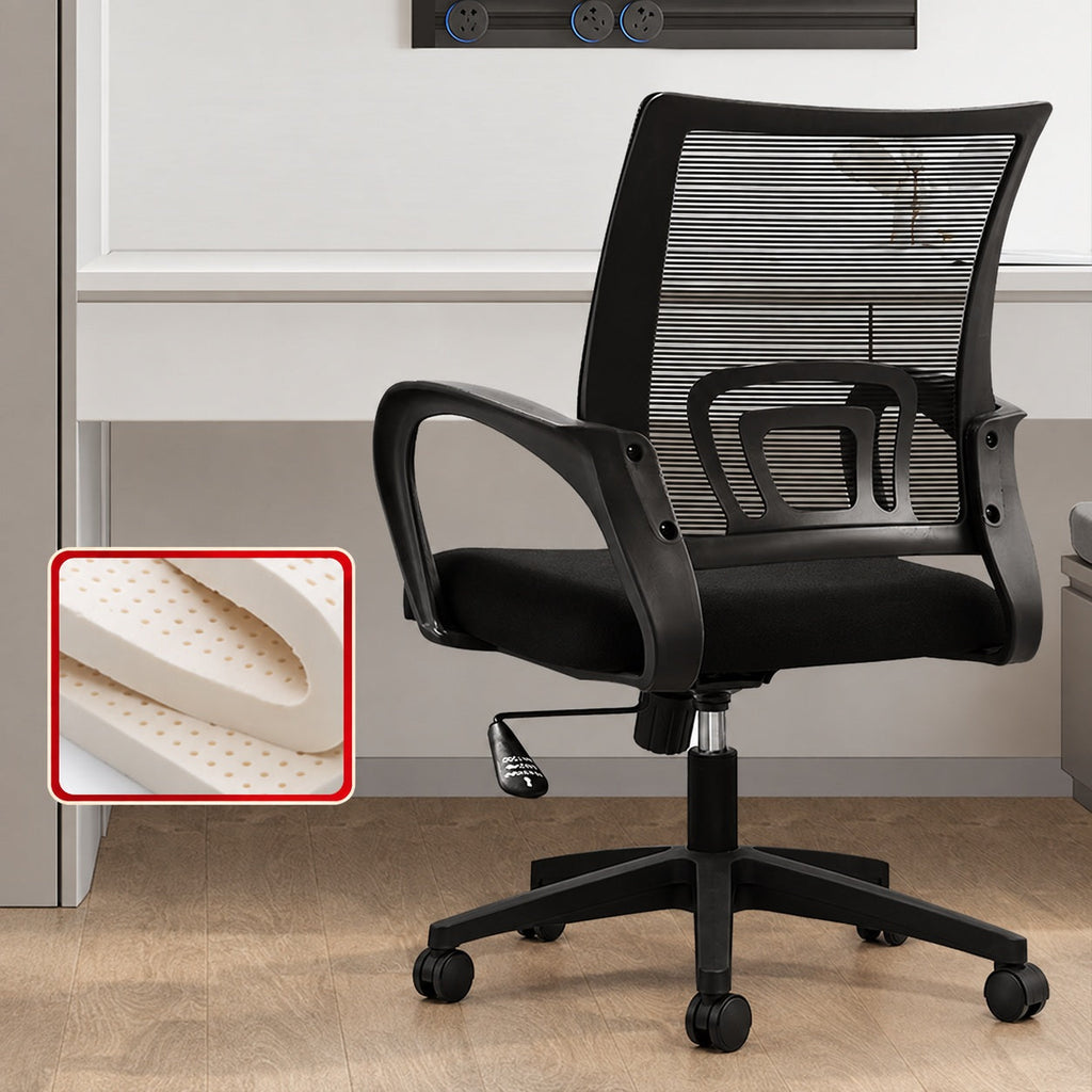 JY 011 Lumbar Support Mesh Executive Chair Executive Office Chair for Home Office Study Desk and Long Sitting Sessions