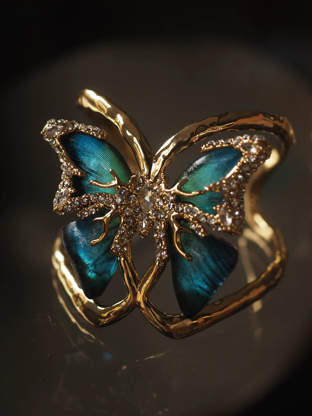 Retro cuff bracelet by Yoshan