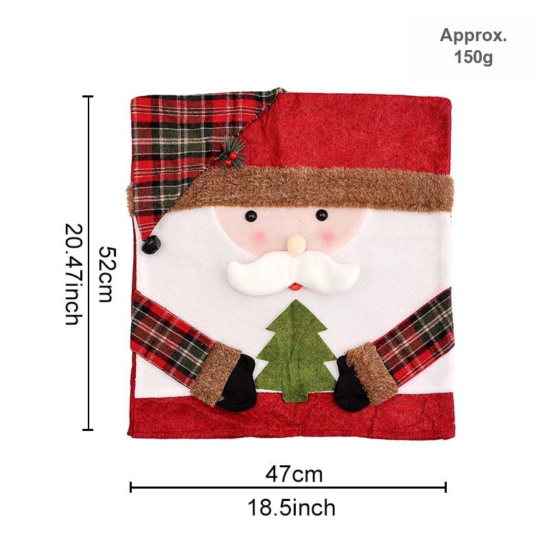 Santa chair cover