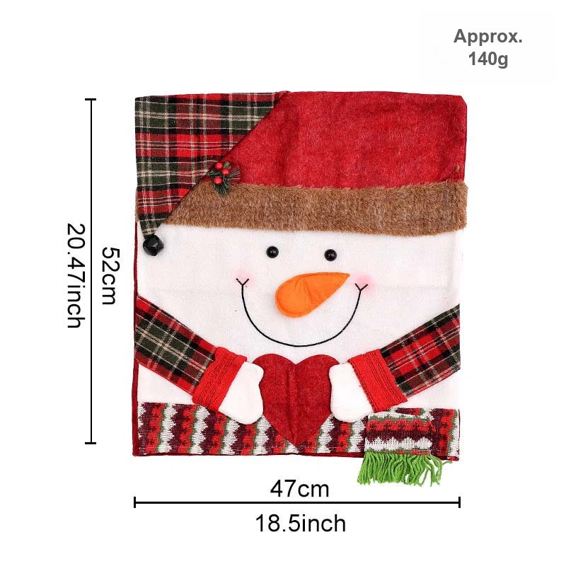Snowman chair cover