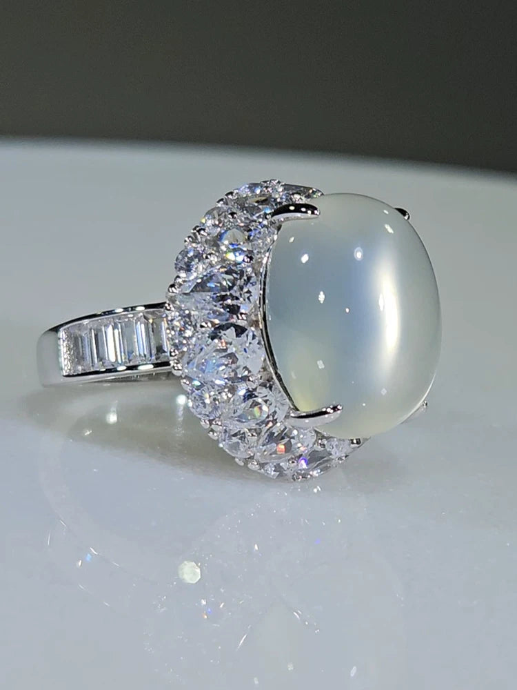 Crystal ring by Yoshan, detail view 2