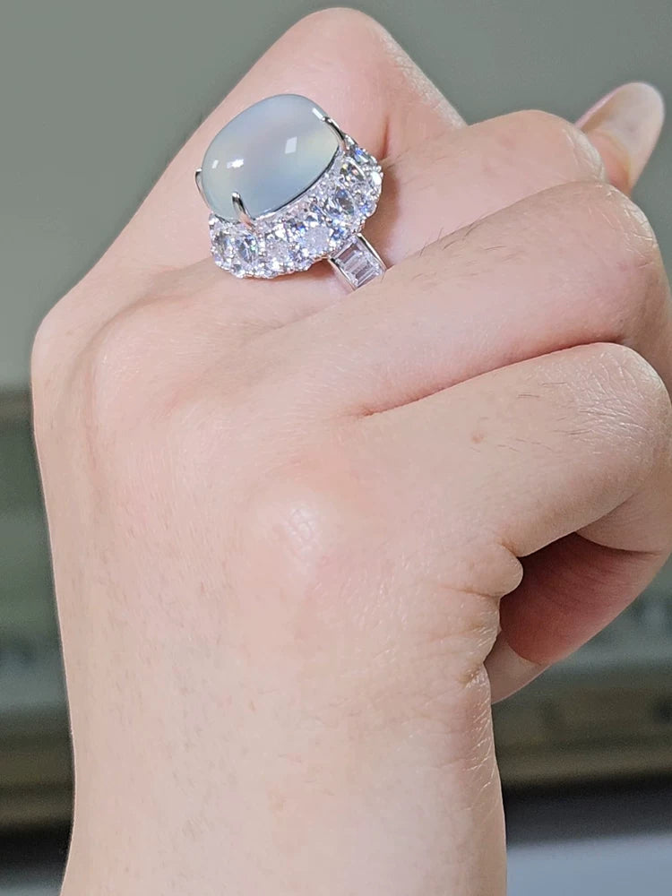 Crystal ring by Yoshan, detail view 4