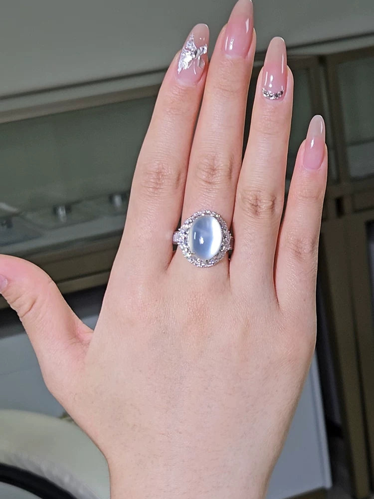 Crystal ring by Yoshan, detail view 5