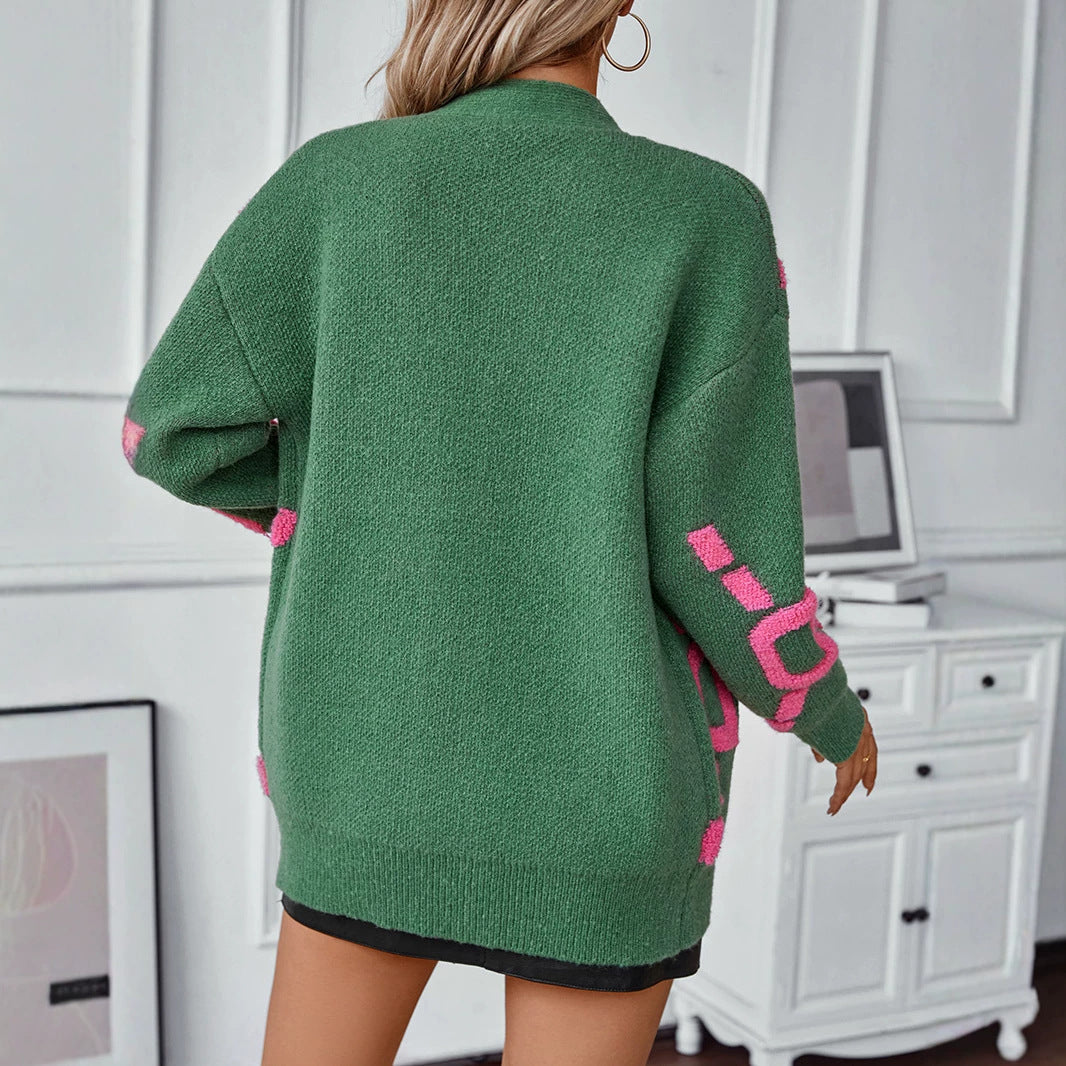 Women's Knit Fall Winter Longline Fuzzy Midi Hoodie Cardigan Open-Front Sweatshirt Jacket
