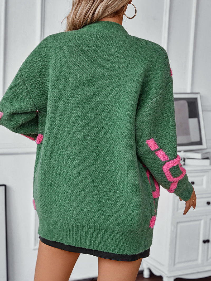 Women's Knit Fall Winter Longline Fuzzy Midi Hoodie Cardigan Open-Front Sweatshirt Jacket