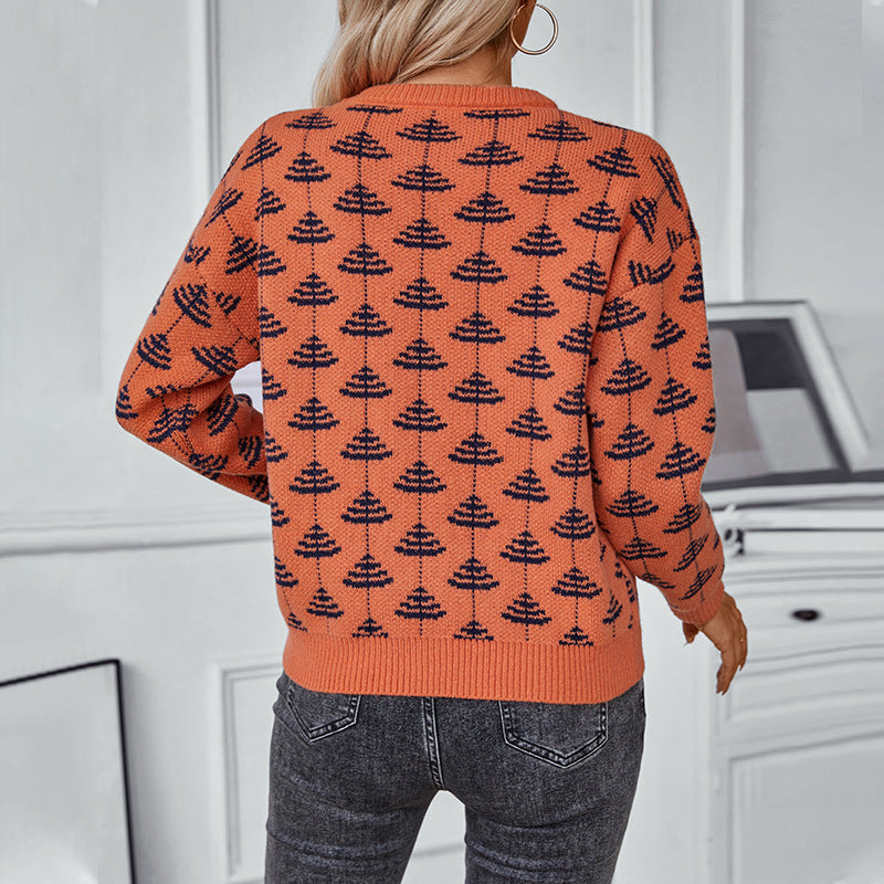 Women's Fall Winter Fuzzy Oversized Long Sleeve Sweater Knit Pullover Top Everyday Wear