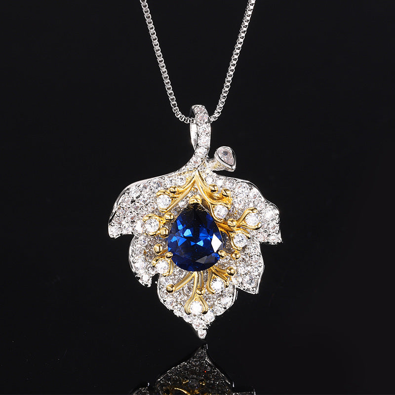 Statement pendant necklace by Yoshan, detail view 4