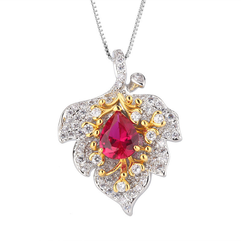 Statement pendant necklace by Yoshan, detail view 5
