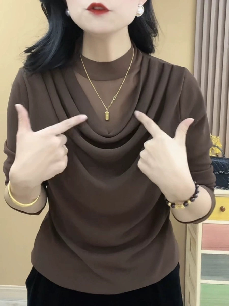 Women's Top Fashion Blouse Shirt for Office Outfits Business Casual Streetwear Weekend Everyday