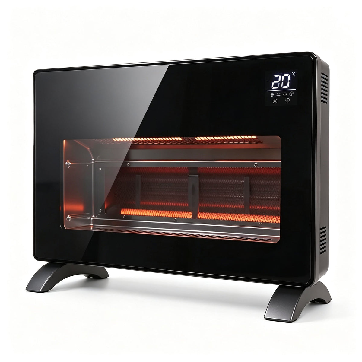 Smart WiFi Glass Panel Heater for Bedroom Home Office and Living Room for Daily Home Use