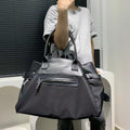 Women's Minimalist Nylon Retro Tote Bag Shoulder Crossbody Purse Work and Travel Office