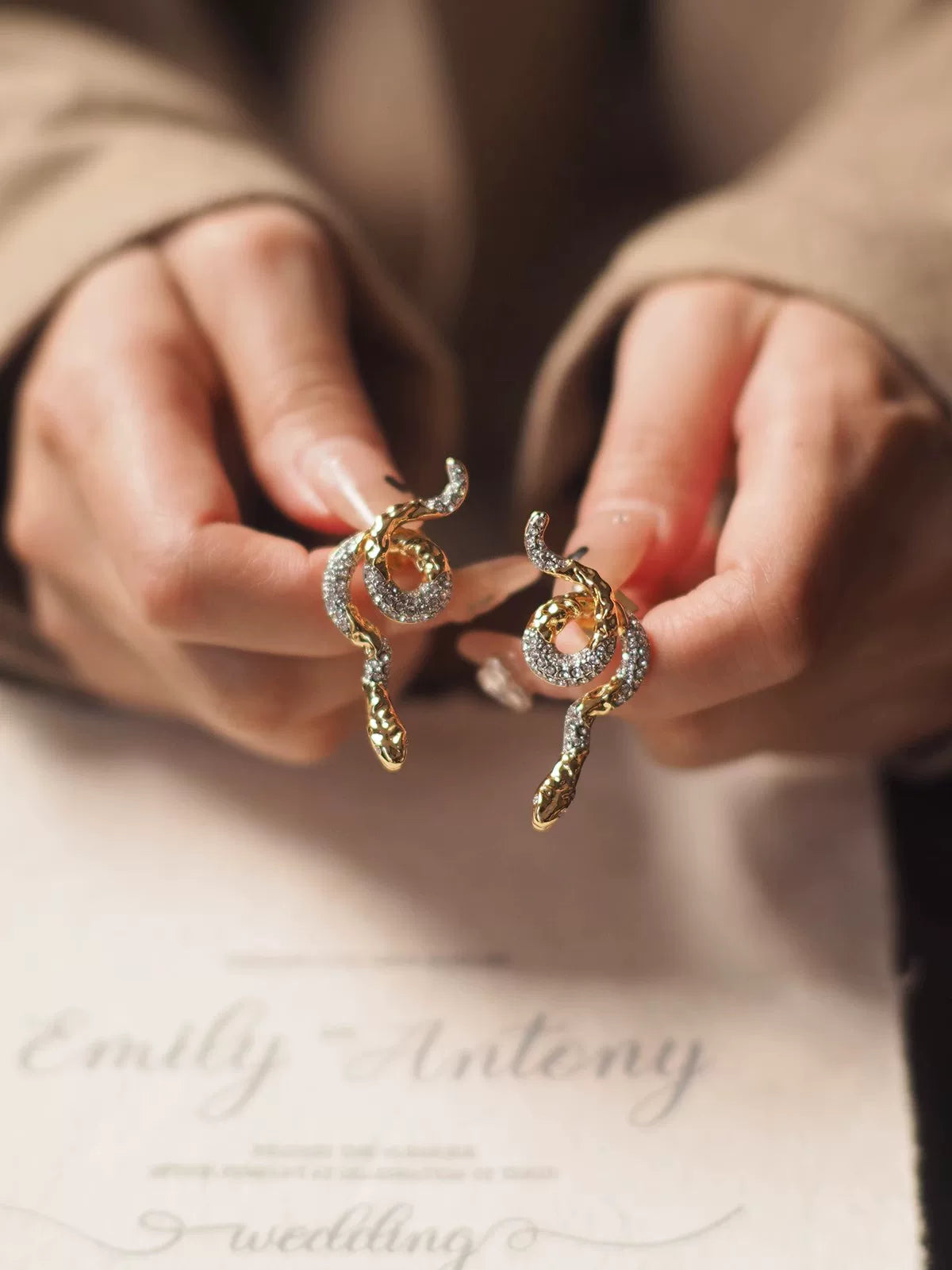 Retro ear cuffs by Yoshan