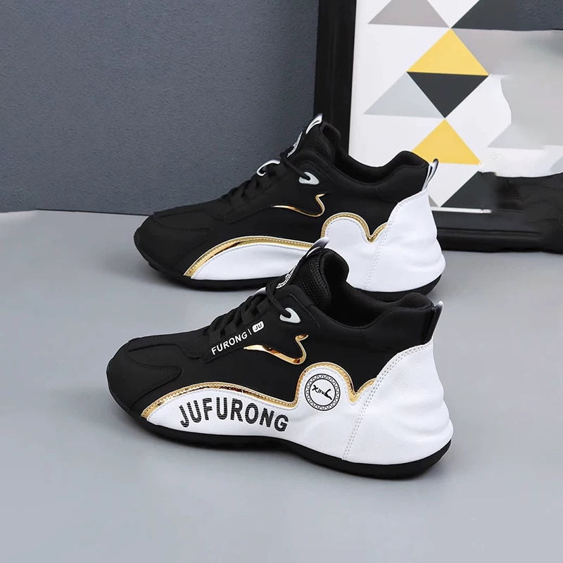 Hidden Lift Chunky Sole Dad Sneakers for Men