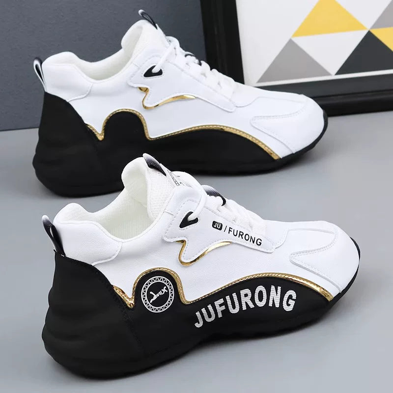 White Black Hidden Lift Leather / EU 38