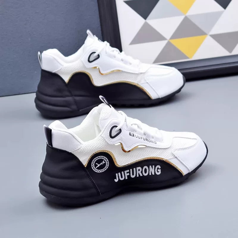 White Black Hidden Lift Mesh / EU 38