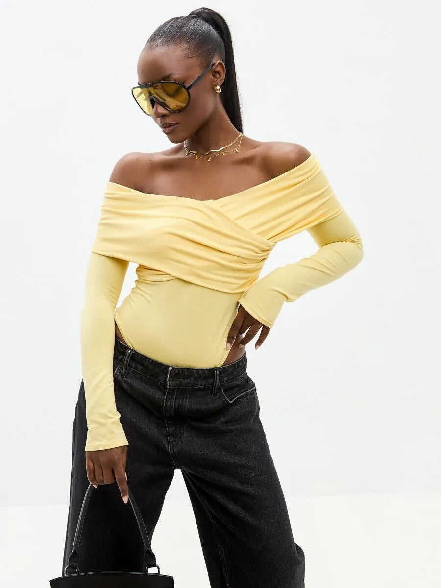 Women's Summer Slim-Fit Off-Shoulder Jumpsuit Sleeveless Overall Romper for Office Outfits Date Night Wedding Guest Casual Wear Spring Summer