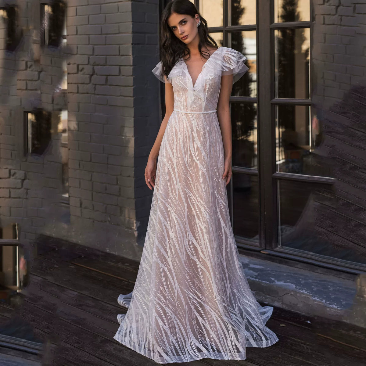 Women's White Maxi Evening Dress Formal Midi Dress Black Tie Party Wedding Guest