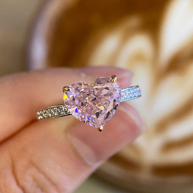 Cubic zirconia ring by Yoshan