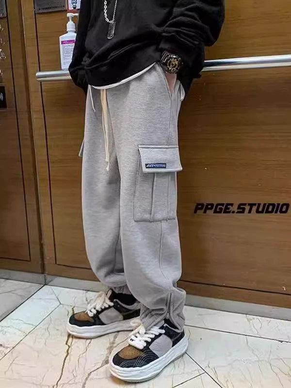 Men's Cargo Pocket Fall Winter Oversized Casual Clothing Shirt Weekend Everyday Wear