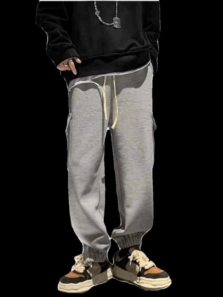 Men's Cargo Pocket Fall Winter Oversized Casual Clothing Shirt Weekend Everyday Wear