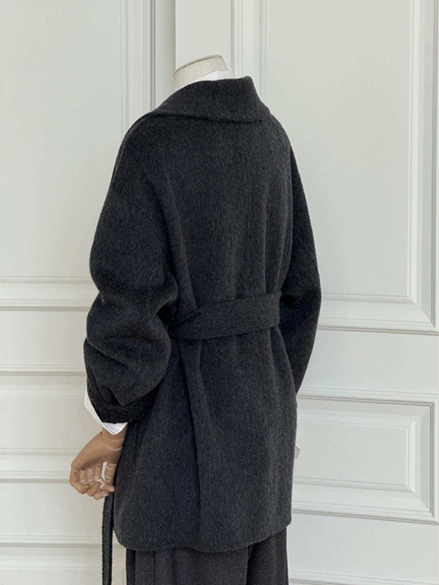 Women's Fall Winter Petite Cropped Coat for Cold Weather Travel Office Everyday Wear Spring Holiday