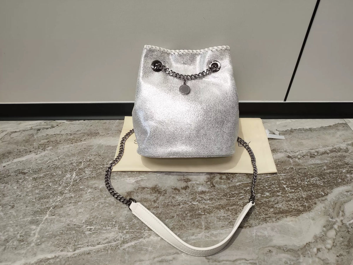 Silver/White