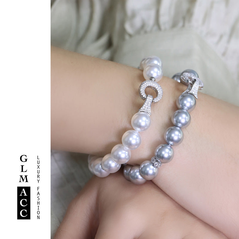 Pearl retro jewelry set by Yoshan