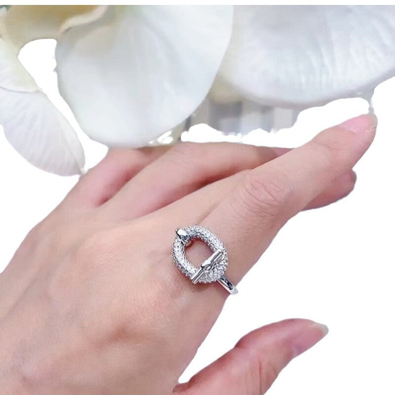 Crystal ring by Yoshan, detail view 5