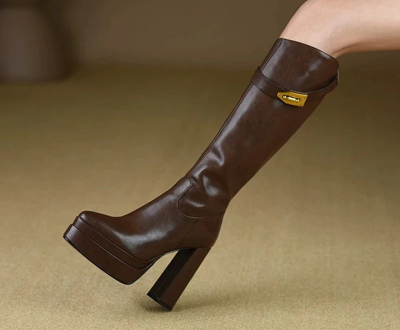 Brown (unlined) / EU 34