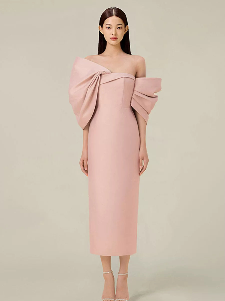 Women's Bodycon Maxi Slimming Elegant Evening Dress Formal Midi Dress Party Dress Formal Party Wedding Guest Dress
