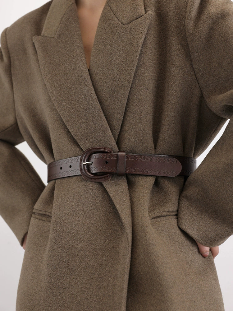 Women's American-style Fall Winter Jeans Belt Retro Waist for Date Night Gift Party Designer Office Everyday