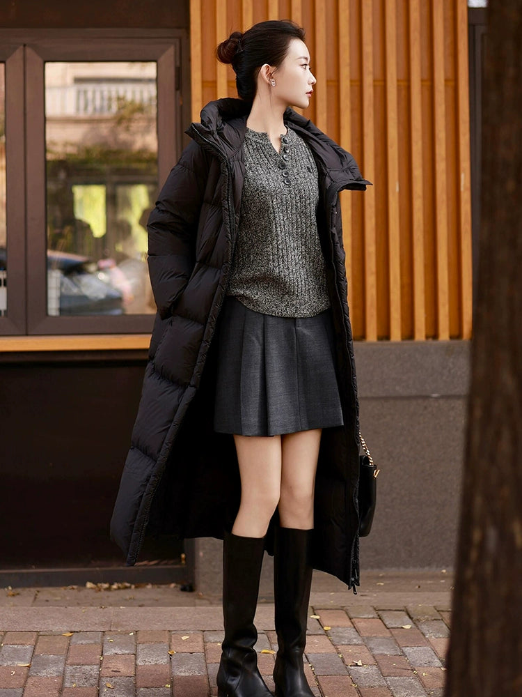Women's Grey Sweater Knit Pullover Top for Fall Winter Spring Travel Office Everyday Wear Date Night Holiday Party