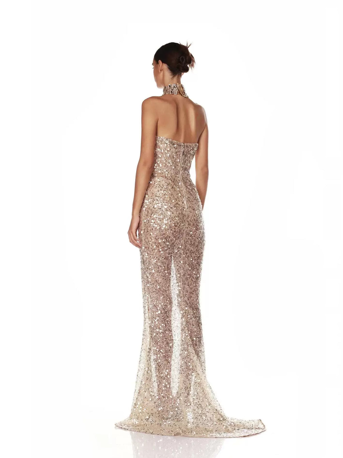 Women's Mermaid Maxi Elegant Luxe Evening Dress Formal Midi Dress Party Dress Formal Party Wedding Guest Dress