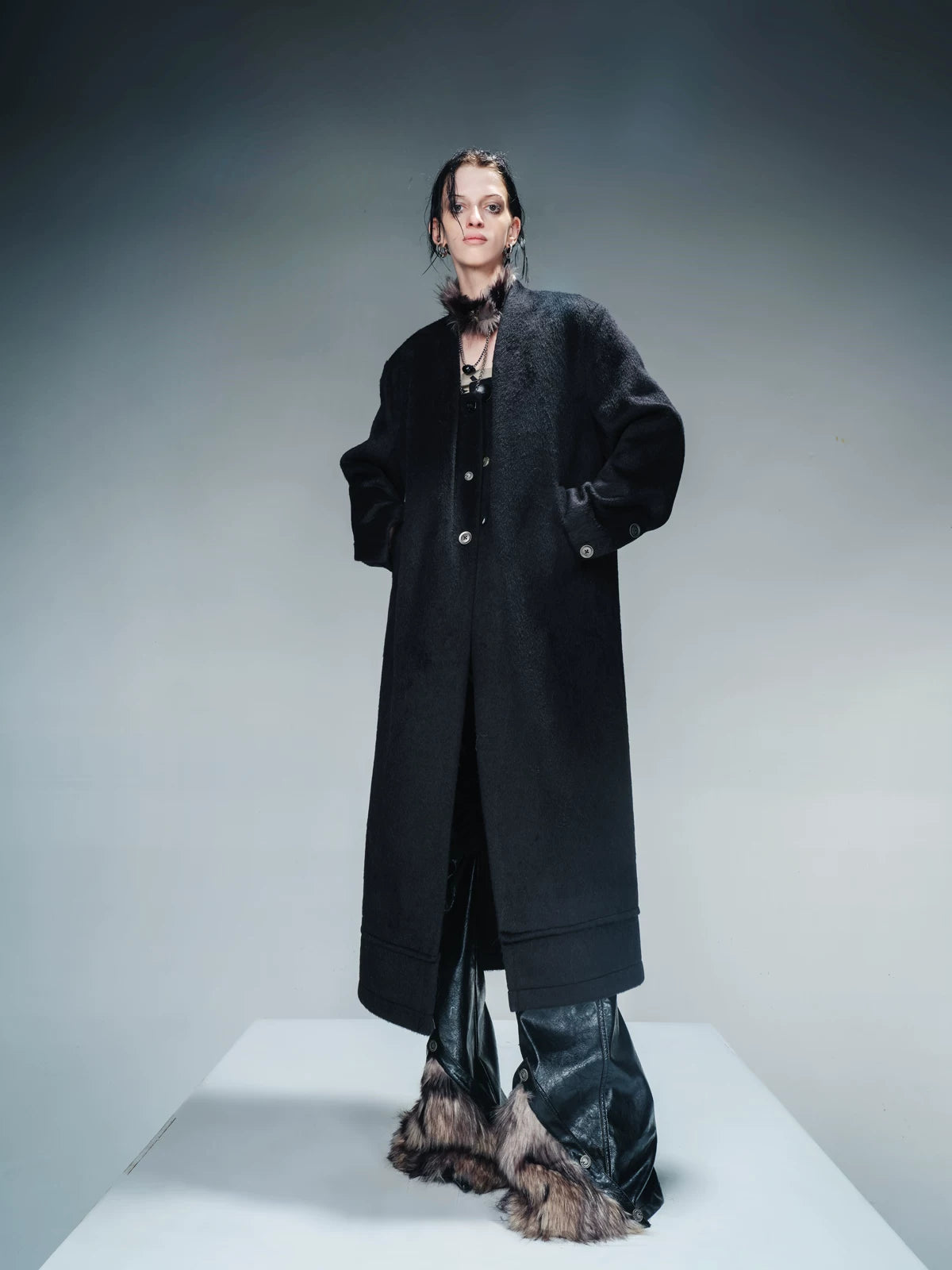 Women's Longline Midi Winter Coat for Fall Layering Travel Office Everyday Wear Seasonal Look Holiday Date Night